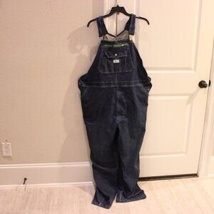 Liberty Bib Overalls Denim Blue Jean Mens Six Pockets Carpenter  50 x 32